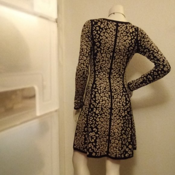 Victoria Secret Animal Print Sweater Dress - Picture 7 of 14